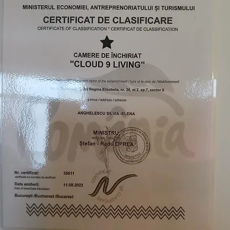 Гостевой дом Cloud 9 Living Бухарест
